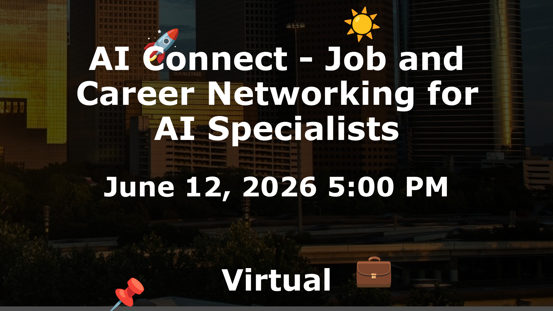 AI Connect - Job and Career Networking for AI Specialists event image